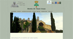 Desktop Screenshot of hortadesantjoan.cat