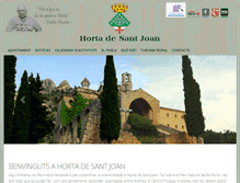 Tablet Screenshot of hortadesantjoan.cat